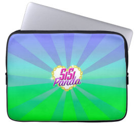SiSiPanda Neoprenelaptop sleeve 13 flytta sig