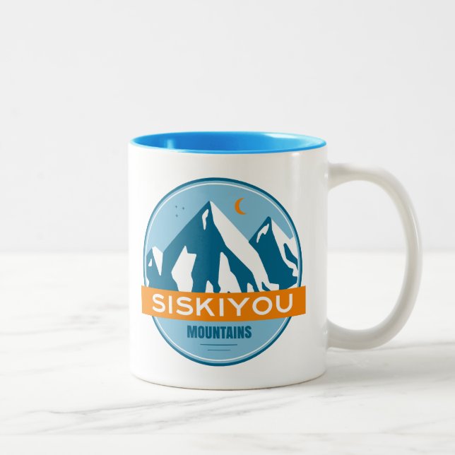 Siskiyou Mountains California Två-Tonad Mugg (Höger)