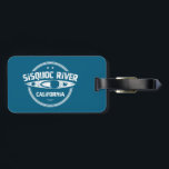 Sisquc River California Kayaking Bagagebricka<br><div class="desc">Siscocefloden nära Santa Barbara California flyter ungefär 57, 5 sjömil från sitt huvudvatten i San Rafael Wilderness till dess sammanflöde med Cuyama-floden.</div>