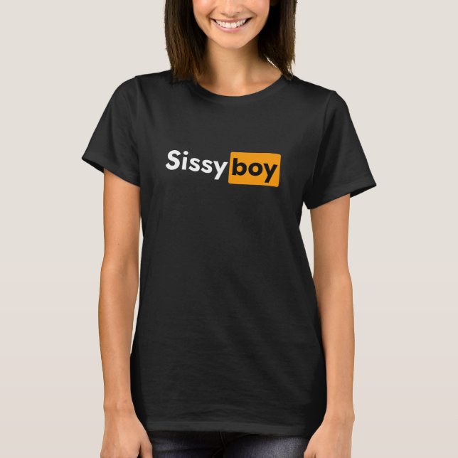 Sissy Boy T-Shirt (Framsida)