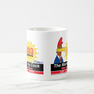 Sist appelltecknader med den Stång caponen Kaffemugg