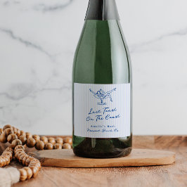 Sist-blå Hand plockade-gisten på Kusten