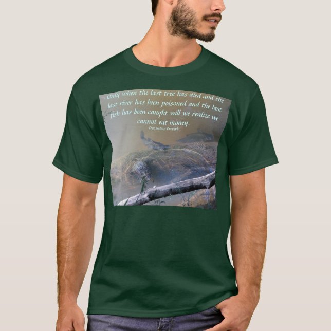 Sist flodT-tröja Tee Shirt (Framsida)