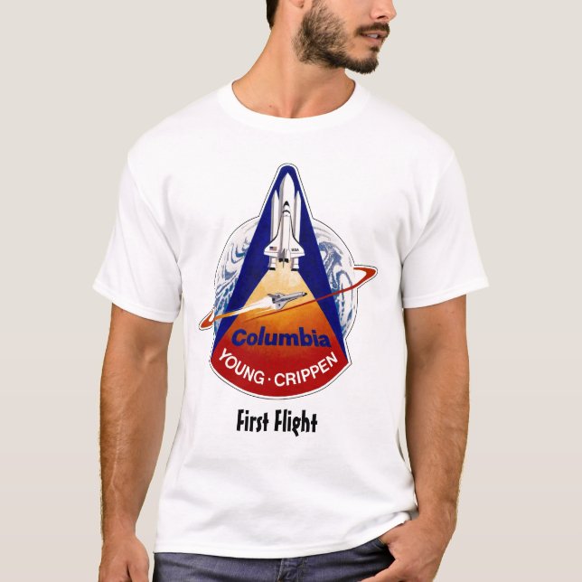 Sist flyg för första flyg t-shirt (Framsida)