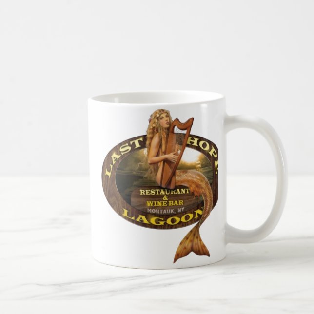 Sist hopplagun 11 uns vitmugg kaffemugg (Höger)