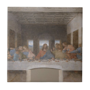 Sist kvällsmålLeonardo Da Vinci målning Kakelplatta