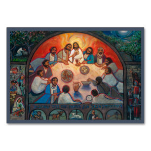 Sist, Luke 22, Prayer Card för Heliga Vecka Bordsnummer