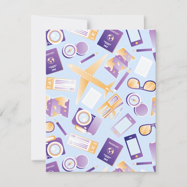 Sist och slutligen resa på sommaren igen spara datumet (Framsida)