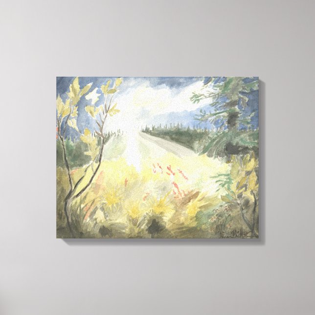 Sist om Arktiska Sol: Stretched Canvas (Framsida)