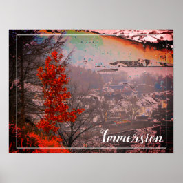 Sist på Höst löv-nedsänkningen Poster