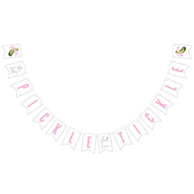 Sist Pickle kommer hon någonsin att trivas med Bac Vimplar (Alla)