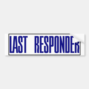 Sist Responderbildekal Bildekal