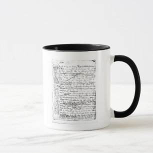 Sist sida av 'en la Recherche du Arbeta Mugg