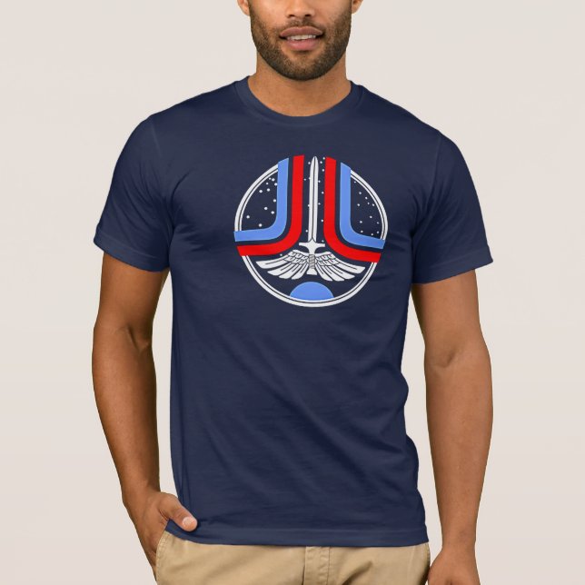 Sist Starfighter EmblemTShirt Tee Shirt (Framsida)