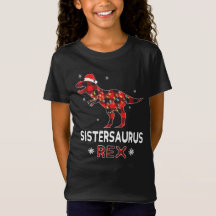 Sist T-Rex Red Plaid Buffalo Jul Dinosaur