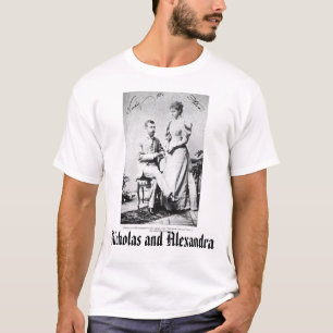 Sist tsar och Czarina, Nicholas och Alexandra T Shirt