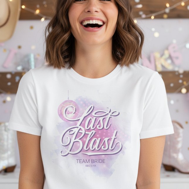 Sista Blast Disco Sängkammarbrud Team Brud ID928 T Shirt (Skapare uppladdad)
