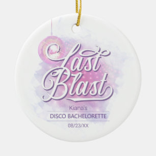 Sista Blast Disco Sängkammarparty ID928 Julgransprydnad Keramik