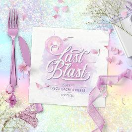 Sista Blast Disco Sängkammarparty ID928 Pappersservett