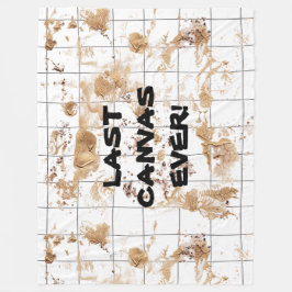 SISTA CANVAS NÅGONSIN! FLEECEFILT