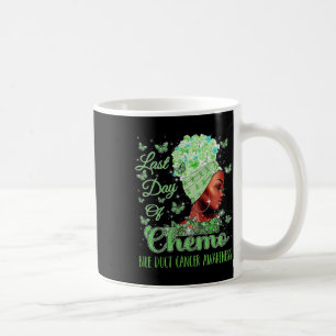 Sista dagen för kemoterapi Gallgångscancer medvete Kaffemugg