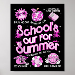 Sista dagen för skolans 39-årsjubileum till sommar poster