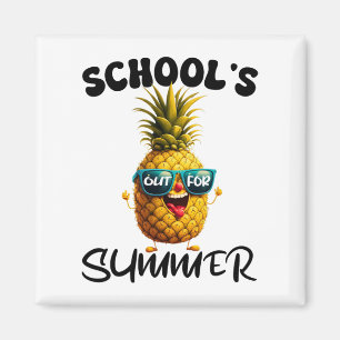 Sista dagen för skolans slut för sommarlärare Gi Magnet