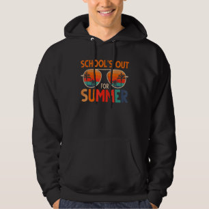 Sista dagen för skolåterinträdet i Skolor för somm Hoodie