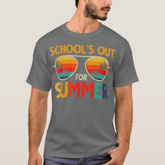 Sista dagen för skolåterinträdet i Skolor för somm T Shirt