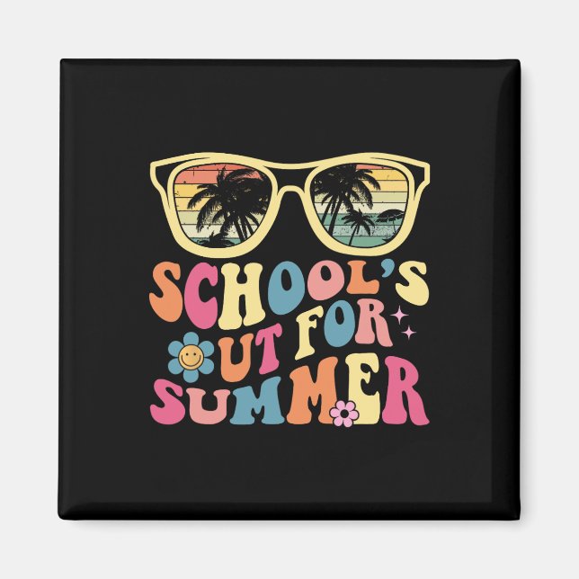 Sista dagen för skolåterlärarskolan #39;s out F Magnet (Framsidan)