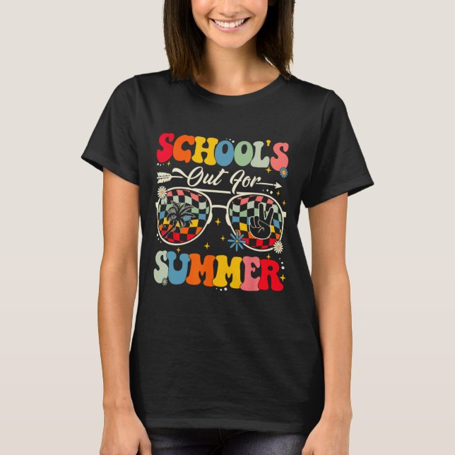 Sista dagen för skolavhopp för sommarlärare Boys G T Shirt (Framsida)