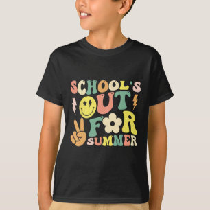 Sista dagen för skolväxt Skolor ut till sommaren t Shirt