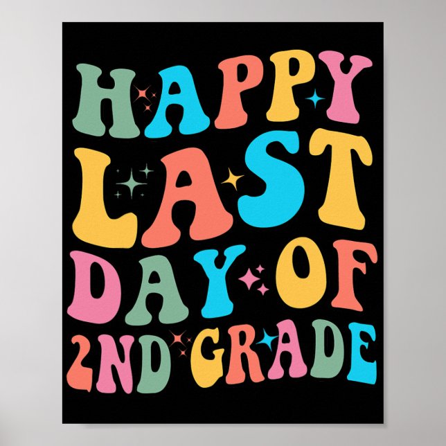 Sista dagen i andra Klass i skolväxten förra dagen Poster (Framsidan)