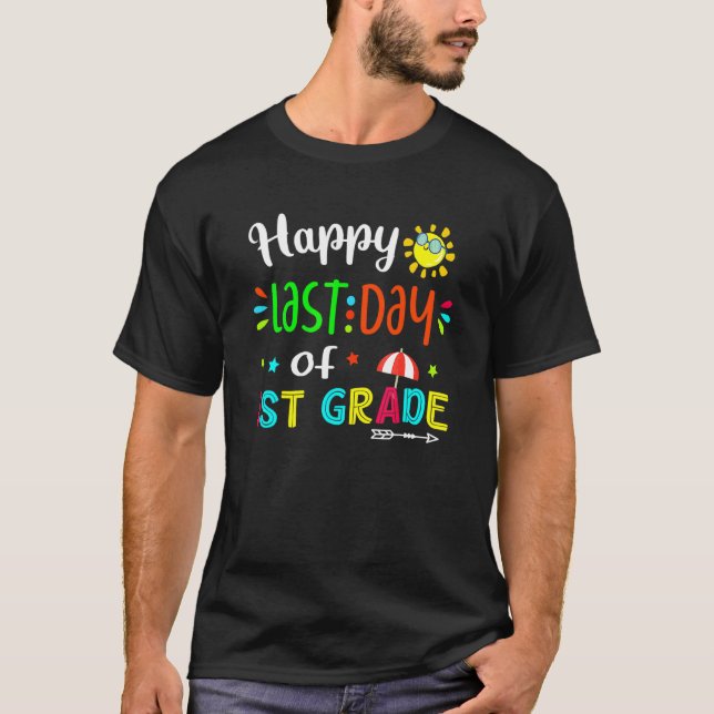 Sista dagen i första Klass T Shirt (Framsida)