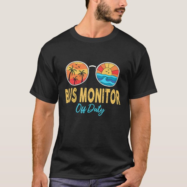 Sista dagen i skolsommaren i Buss övervakade av Du T Shirt (Framsida)