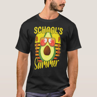 Sista dagen Skolor ut för sommaruppehåll Avocad T Shirt