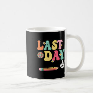 Sista dagens autografer 2024-2025 Groovy Söt sista Kaffemugg