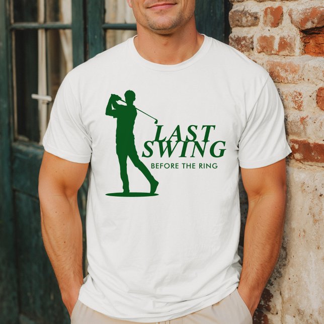 Sista dansen före ringen Golfkandidaten T Shirt (Skapare uppladdad)
