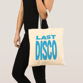 Sista Disco Blå Sängkantsfest Bröllop Tygkasse