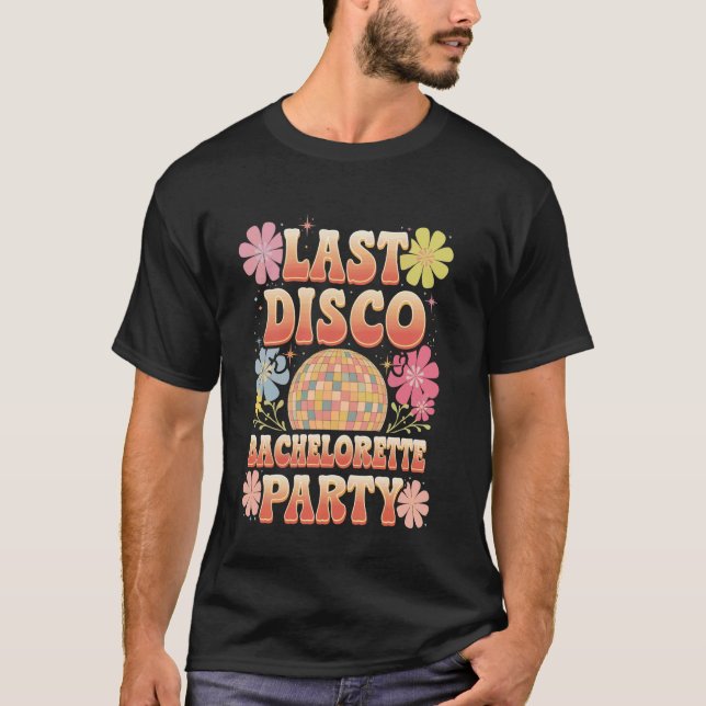 Sista disco möhippa t shirt (Framsida)