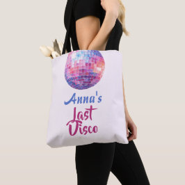 Sista Disco Möhippa | Tote Bag Tygkasse