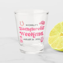 Sista Disco Rodeo Sjungmö Party Shotglas