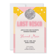 Sista Disco Sängkammarjubileum Inbjudan 