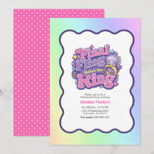 Sista festen innan ringen Retro Y2K möhippa