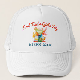 Sista fiesta flickresan destination Mexico Vitt Keps