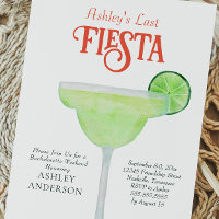 Sista Fiesta Margarita Sängkammarfest Inbjudan
