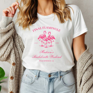 Sista Flamingle Flamingo Möhippa T Shirt