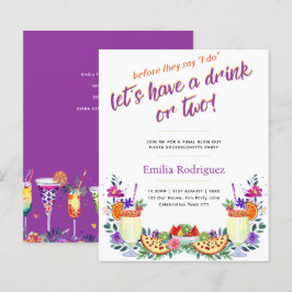 Sista fling fiesta cocktails tacos möhippa