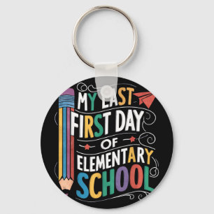 Sista första dagen på grundskolan rolig tillbaka t nyckelring