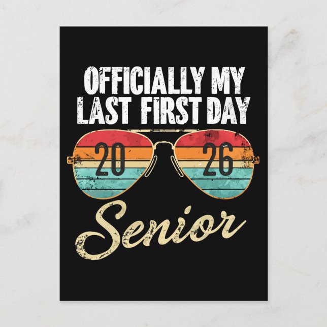 Sista förstadagen, 2026 vykort (Framsida)